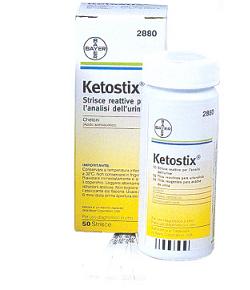 STRISCE MISURAZIONE CHETONURIA KETOSTIX 50 PEZZI - latuafarmacia.org