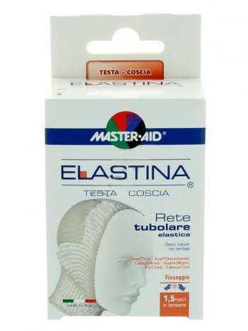 RETE TUBOLARE ELASTICA IPOALLERGENICA MASTER-AID ELASTINA TESTA/COSCIA 1,5 MT IN TENSIONE CALIBRO 6 CM - latuafarmacia.org