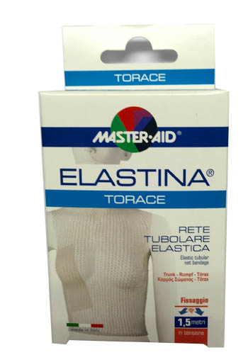 RETE TUBOLARE ELASTICA IPOALLERGENICA MASTER-AID ELASTINA TORACE 5 MT IN TENSIONE CALIBRO 8 CM - latuafarmacia.org
