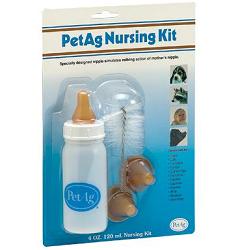 NURSING KIT BIBERON DA 120ML PER ANIMALI + TETTARELLE DI VARIE MISURE + SCOVOLINO PER PULIZIA - latuafarmacia.org