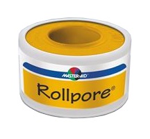CEROTTO IN ROCCHETTO MASTER-AID ROLLPORE TESSUTO NON TESSUTO 5X2,5 - latuafarmacia.org