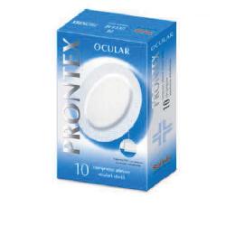 COMPRESSA PRONTEX OCULAR COMPRESSA ADESIVA OCULARE 10 PEZZI - latuafarmacia.org