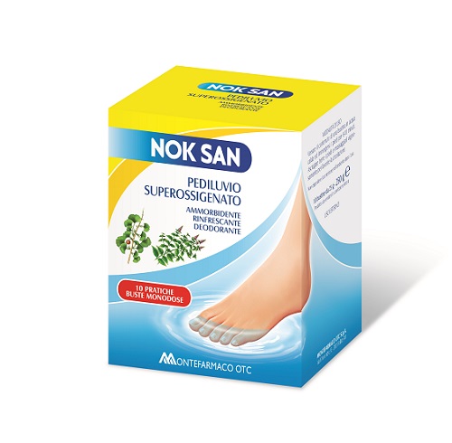 NOK SAN PEDILUVIO SUPEROSSIGENATO 25 G - latuafarmacia.org