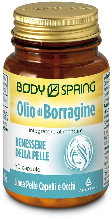 BODY SPRING OLIO DI BORRAGINE 50 CAPSULE MOLLI - latuafarmacia.org