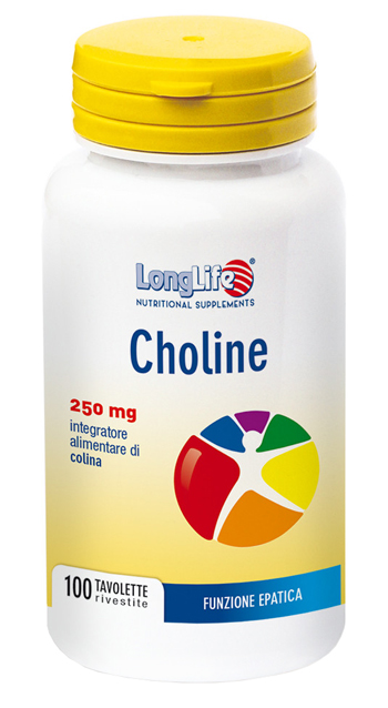 LONGLIFE CHOLINE 100 TAVOLETTE - latuafarmacia.org