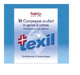 PRONTEX GARZA COMPRESSA OCULARE NON ADESIVA COTONE 10 PEZZI - latuafarmacia.org