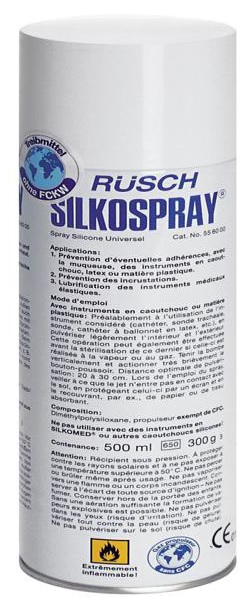 LUBRIFICANTE PER CATETERE SILKOSPRAY IN FLACONE 500ML - latuafarmacia.org