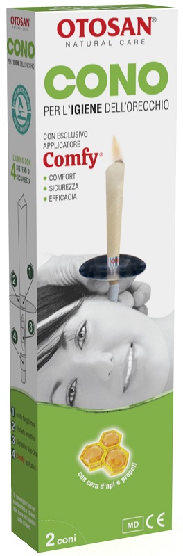 OTOSAN CONO PER L'IGIENE DELLE ORECCHIE OTOSAN+PROPOLI 2 PEZZI - latuafarmacia.org