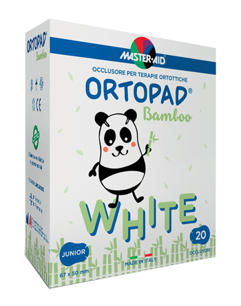 CEROTTO OCULARE PER ORTOTTICA ORTOPAD BIANCO JUNIOR 20 PEZZI - latuafarmacia.org