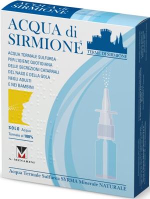 ACQUA SIRMIONE MINERALE NATURALE 6 FIALE 15 ML - latuafarmacia.org