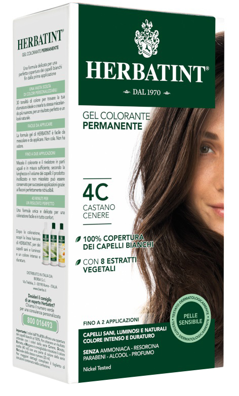 HERBATINT 4C CASTANO CENERE 150 ML - latuafarmacia.org
