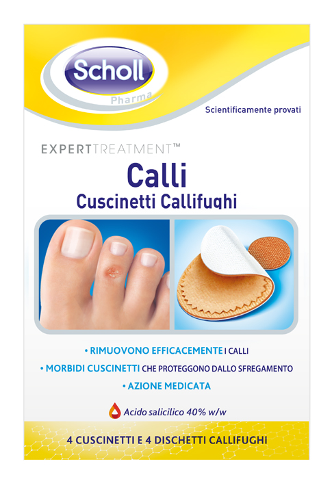 CEROTTO CALLIFUGO CALLI DURI 4 CEROTTI + 4 DISCHETTI - latuafarmacia.org