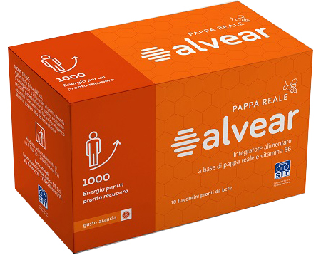 ALVEAR 1000 PAPPA REALE 10 FLACONCINI GUSTO ARANCIA - latuafarmacia.org