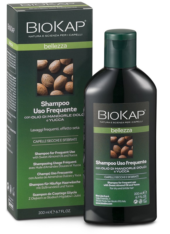BIOKAP BELLEZZA SHAMPOO USO FREQUENTE 200 ML BIOSLINE - latuafarmacia.org