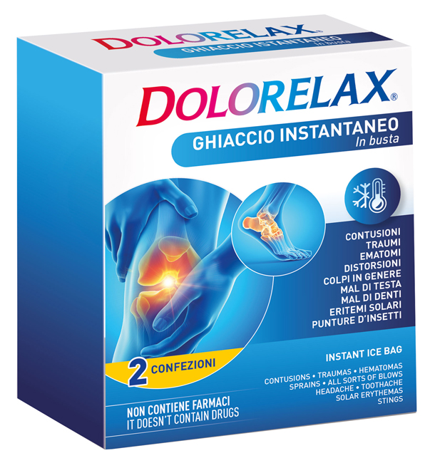 DOLORELAX ICE BAG GHIACCIO BUSTA 2 PEZZI - latuafarmacia.org
