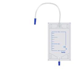 SACCA DI DRENAGGIO DA GAMBA PER INCONTINENZA TUBO 35 CM 10 PEZZI - latuafarmacia.org