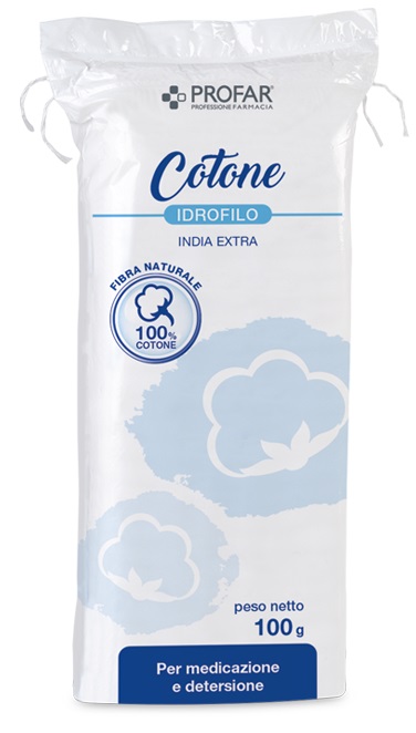 COTONE IDROFILO PROFAR INDIA EXTRA 100 G - latuafarmacia.org
