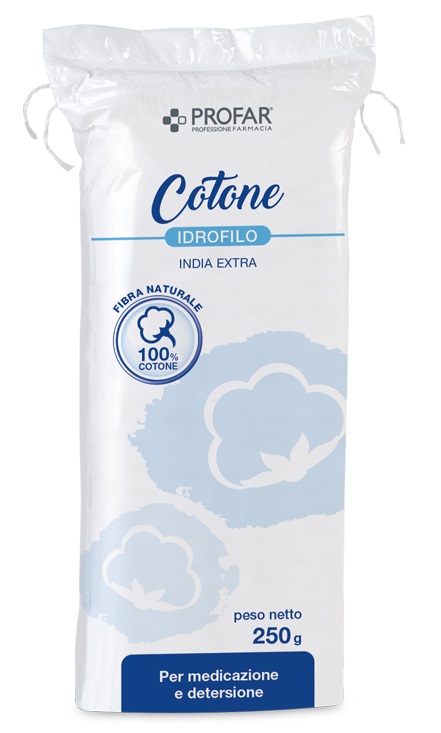 COTONE IDROFILO PROFAR INDIA EXTRA 250G - latuafarmacia.org