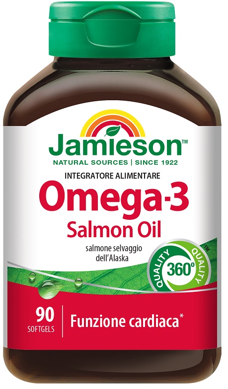 JAMIESON OMEGA 3 SALMON OIL 90 PERLE - latuafarmacia.org