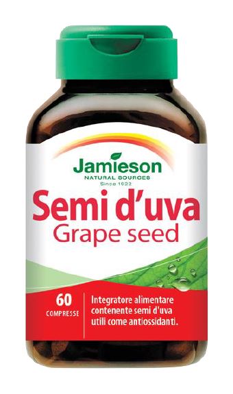JAMIESON SEMI UVA GRAPE SEED 60 COMPRESSE - latuafarmacia.org