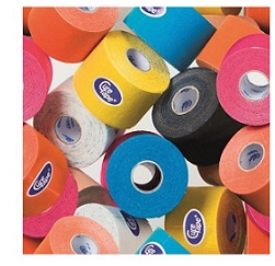 NASTRO ADESIVO ELASTICO PER RIABILITAZIONE IN COTONE CURE TAPE COLORE BEIGE ALTEZZA 5 CM LUNGHEZZA 5 M - latuafarmacia.org