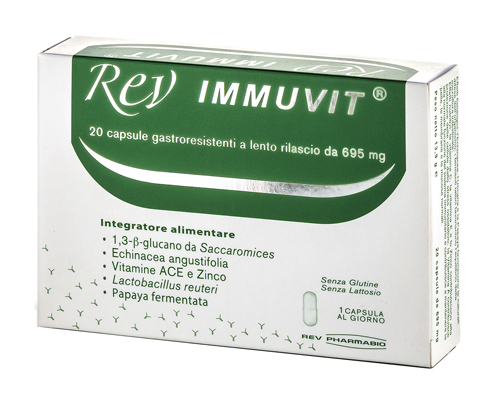 REV IMMUVIT 20 CAPSULE - latuafarmacia.org