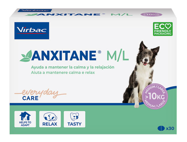 ANXITANE M/L SUPPLEMENTO NUTRIZIONALE SCATOLA 30 COMPRESSE APPETIBILI - latuafarmacia.org