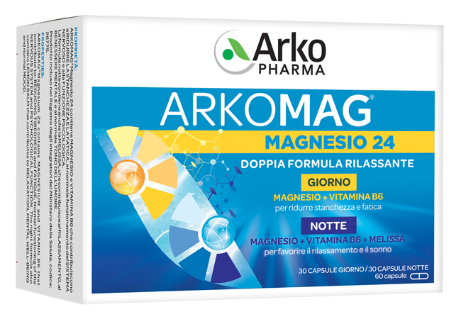MAGNESIO 24 60 CAPSULE - latuafarmacia.org