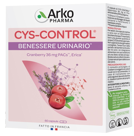 CYS-CONTROL 60 CAPSULE - latuafarmacia.org
