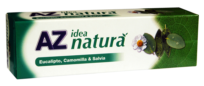 AZ IDEA NATURA EUCALIPTO CAMOMILLA E SALVIA DENTIFRICIO 75 ML - latuafarmacia.org