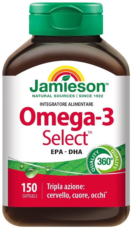 JAMIESON OMEGA-3 SELECT 150 PERLE - latuafarmacia.org