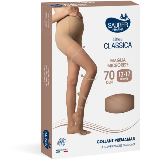 SAUBER COLLANT 70 DENARI PREMAMAN MAGLIA MICRORETE NEUTRO BEIGE 3 LINEA CLASSICA - latuafarmacia.org
