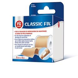 CEROTTO IN ROCCHETTO CLASSIC FIX SKIN 1,25X500 CM CON  FUSTELLA - latuafarmacia.org