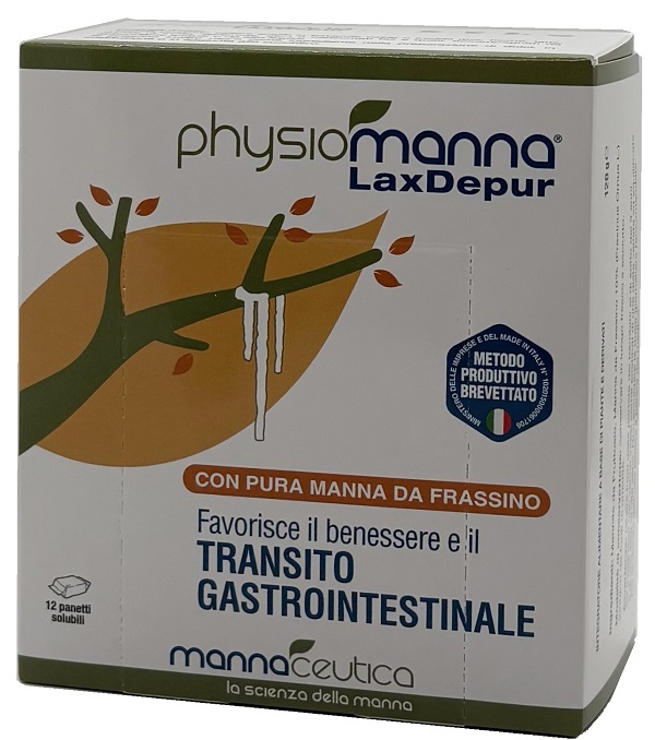 PHYSIOMANNA LAXDEPUR MANNITE DUFOUR 12 PANETTI SOLUBILI DA 10 G - latuafarmacia.org