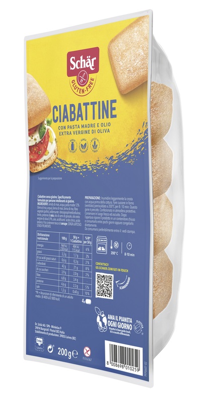 SCHAR CIABATTINA 200 G - latuafarmacia.org