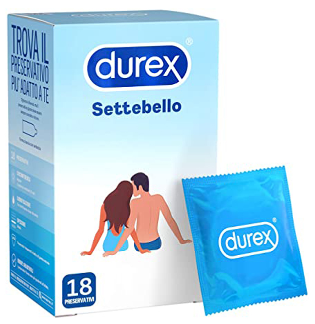 PROFILATTICO DUREX SETTEBELLO CLASSICO 18 PEZZI - latuafarmacia.org