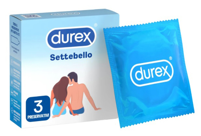 PROFILATTICO DUREX SETTEBELLO CLASSICO 3 PEZZI - latuafarmacia.org