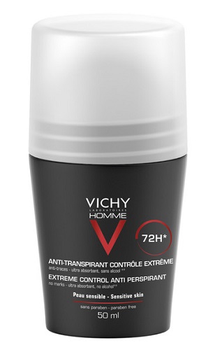VICHY HOMME DEO ROLL-ON ANTI-TRASPIRANTE 50 ML - latuafarmacia.org