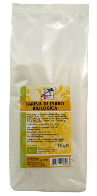 FSC FARINA DI FARRO BIO 1 KG - latuafarmacia.org