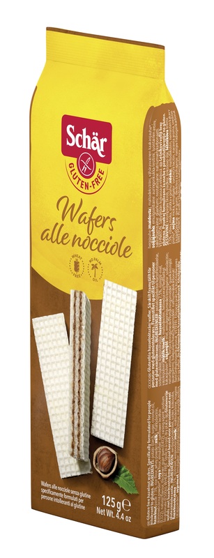 SCHAR WAFERS ALLE NOCCIOLE 125 G - latuafarmacia.org