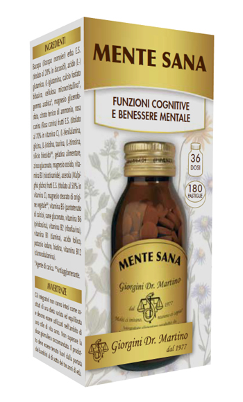 MENTE SANA 180 PASTIGLIE - latuafarmacia.org