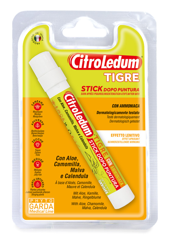 CITROLEDUM TIGRE STICK CON AMMONIACA 10 ML - latuafarmacia.org