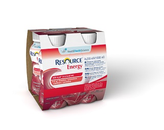 RESOURCE ENERGY FRAGOLA/LAMPONE 4 BOTTIGLIE 200 ML - latuafarmacia.org