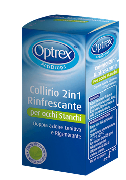 GOCCE OCULARI OPTREX ACTIDROPS 2IN1 RINFRESCANTE OCCHI STANCHI 1 PEZZO - latuafarmacia.org