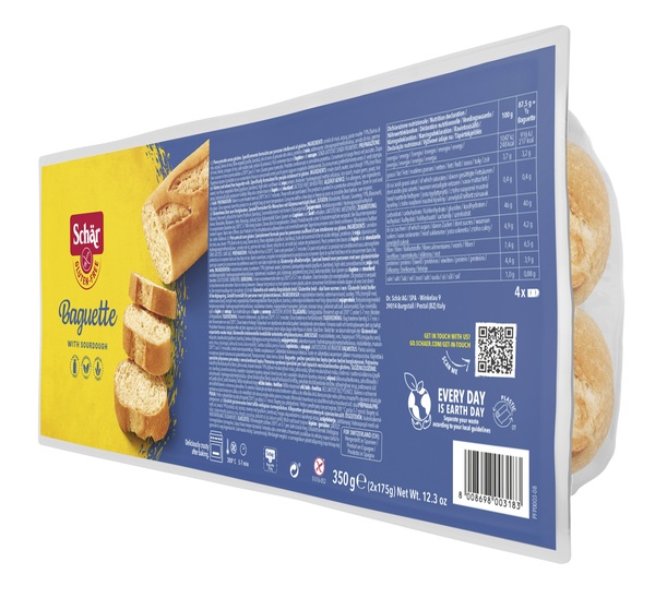 SCHAR BAGUETTE SENZA LATTOSIO 2 X 175 G - latuafarmacia.org