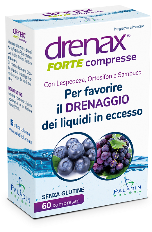 DRENAX FORTE MIRTILLO 60 COMPRESSE - latuafarmacia.org