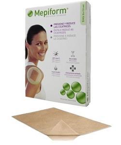 MEPIFORM MEDICAZIONE ATRAUMATICA PER CICATRICI CHELOIDI 10X18 CM 5 PEZZI - latuafarmacia.org
