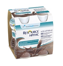 RESOURCE HP/HC CIOCCOLATO 4 BOTTIGLIE 200 ML - latuafarmacia.org
