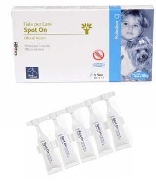 PROTECTION SPOTON CANE 0-10 KG 5 X 3 ML - latuafarmacia.org
