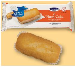 BONONIA PLUMCAKE CON FARINA DI RISO SENZA GLUTINE 6 X 36 G - latuafarmacia.org